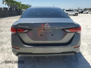 2024 Nissan Sentra S with VIN 3N1AB8BV4RY208717, listed as a Copart auction lot 52950405 with 8,414 mi miles and Non Repairable. Bid and sale history available at DreamBid. Image 6.