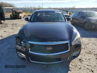 2015 Infiniti Q70 with VIN JN1BY1AR3FM562841, listed as a Copart auction lot 88765475 with 204,039 mi miles and Salvage title. Bid and sale history available at DreamBid. Image 5.