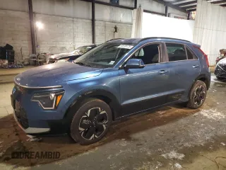2023 Kia Niro EV Wind with VIN KNDCR3L13P5020457, listed as a Copart auction lot 89138175 with 24,176 mi miles and Salvage Title. Bid and sale history available at carsss.com. Image 1.
