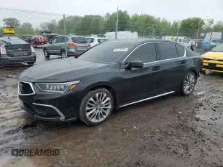 2018 Acura RLX w/Technology Pkg with VIN JH4KC1F55JC001281, listed as a Copart auction lot 54120364 with 73,194 mi miles and Salvage Title. Bid and sale history available at carsss.com. Image 1.