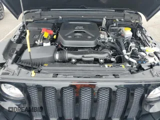 2022 Jeep Wrangler Unlimited Willys with VIN 1C4HJXDN8NW263081, listed as a Copart auction lot 54544895 with 34,239 mi miles and Salvage Title. Bid and sale history available at DreamBid. Image 12.