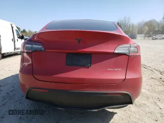 2020 Tesla Model Y Long Range z VIN 5YJYGDEE2LF040404, wystawiony jako Copart lot #54373645 z przebiegiem 40 981 mil mil oraz Szkoda całkowita • Salvage title. Historia ofert i sprzedaży dostępna na DreamBid. Obrazek 6.