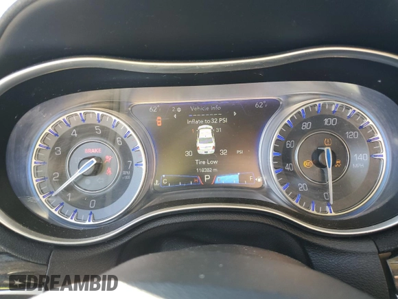 2016 Chrysler 300 Limited with VIN 2C3CCARG3GH208328, listed as a Copart auction lot 42081985 with 118,382 mi miles and Salvage Title. Bid and sale history available at DreamBid. Image 9.
