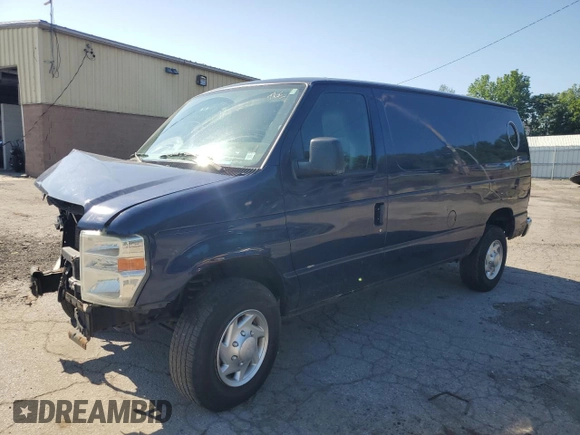 2011 Ford Econoline Cargo Commercial with VIN 1FTSE3EL6BDA84416, listed as a Copart auction lot 61382375 with 270,732 mi miles and Salvage title. Bid and sale history available at DreamBid. Image 1.
