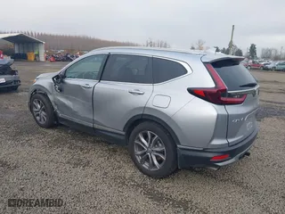 2021 Honda CR-V Touring with VIN 2HKRW2H9XMH212692, listed as a IAAI auction lot 41016640 with 24,149 mi miles. Bid and sale history available at carsss.com. Image 3.