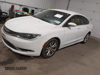 2015 Chrysler 200 Limited with VIN 1C3CCCAB6FN693470, listed as a IAAI auction lot 41828594 with 130,277 mi miles. Bid and sale history available at carsss.com. Image 2.