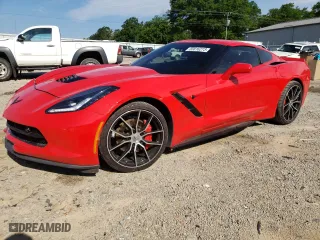 2017 Chevrolet Corvette 2LT with VIN 1G1YD2D71H5113280, listed as a Copart auction lot 55816273 with 26,496 mi miles. Bid and sale history available at carsss.com. Image 1.