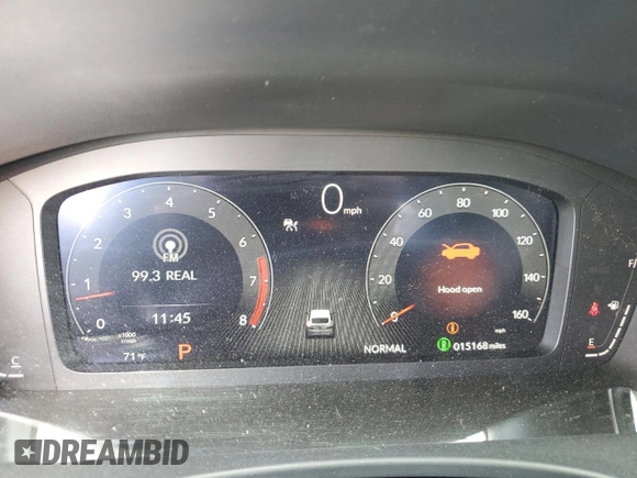 2023 Acura Integra w/A-Spec Package with VIN 19UDE4H37PA018431, listed as a Copart auction lot 49478415 with 15,168 mi miles and Salvage Title. Bid and sale history available at DreamBid. Image 9.