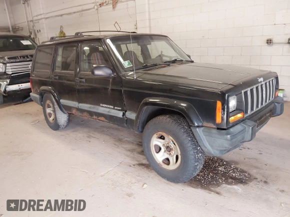 1999 Jeep Cherokee Sport z VIN 1J4FF68S4XL668081, wystawiony jako IAAI lot #42304649 z przebiegiem 194 470 mil mil oraz . Historia ofert i sprzedaży dostępna na DreamBid. Obrazek 1.