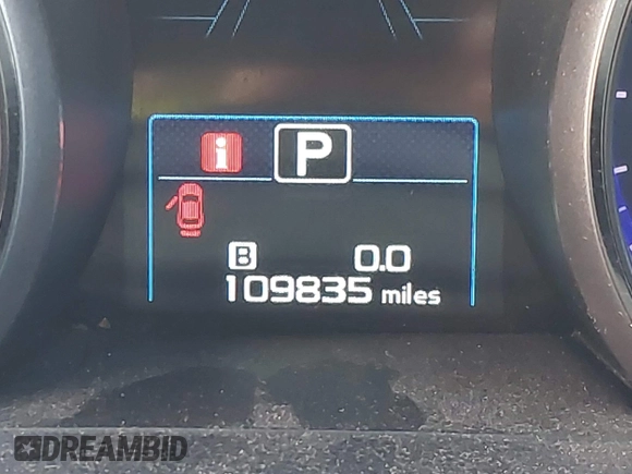 2019 Subaru Legacy Limited with VIN 4S3BNAJ66K3015798, listed as a IAAI auction lot 41820445 with 109,835 mi miles. Bid and sale history available at carsss.com. Image 15.