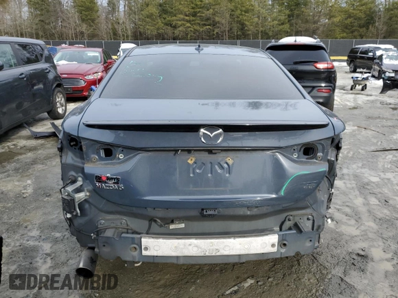 2021 Mazda 6 Carbon Edition with VIN JM1GL1WY9M1616420, listed as a Copart auction lot 41511095 with 50,236 mi miles and Salvage Title. Bid and sale history available at DreamBid. Image 6.