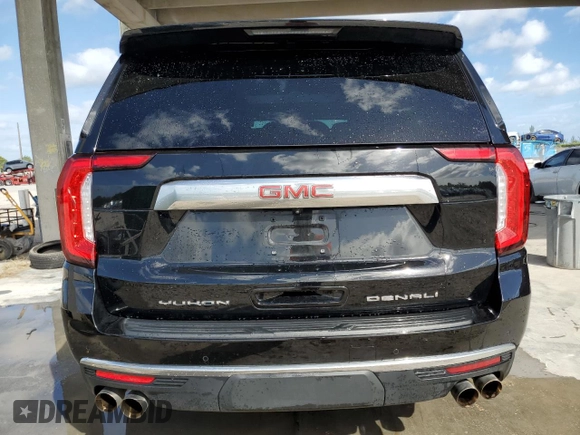 2023 GMC Yukon Denali with VIN 1GKS1DKL1PR207706, listed as a Copart auction lot 80937344 with 30,706 mi miles and Clean Title. Bid and sale history available at carsss.com. Image 6.