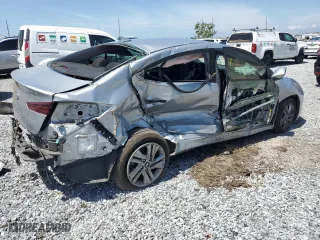 2020 Hyundai Elantra Value Edition with VIN KMHD84LF1LU954881, listed as a Copart auction lot 51143805 with 105,100 mi miles and Non Repairable. Bid and sale history available at carsss.com. Image 3.