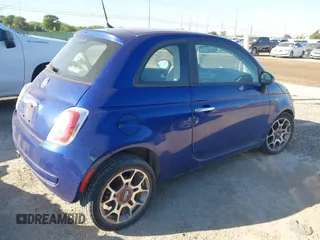2013 FIAT 500 Pop z VIN 3C3CFFAR6DT562896, wystawiony jako IAAI lot #42246192 z przebiegiem 195 382 mil mil oraz . Historia ofert i sprzedaży dostępna na DreamBid. Obrazek 4.