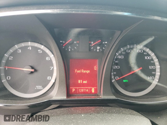 2010 GMC Terrain SLE-2 with VIN 2CTALDEW2A6311541, listed as a Copart auction lot 84206774 with 128,714 mi miles and Salvage Title. Bid and sale history available at carsss.com. Image 9.
