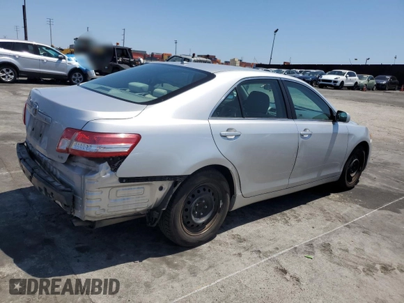 2010 Toyota Camry with VIN 4T1BF3EK4AU025430, listed as a Copart auction lot 55172215 with 96,737 mi miles and Salvage Title. Bid and sale history available at DreamBid. Image 3.