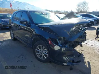 2024 Mazda CX-5 2.5 S Preferred Package with VIN JM3KFBCL1R0455825, listed as a IAAI auction lot 41279320 with 1 mi miles. Bid and sale history available at carsss.com. Image 1.