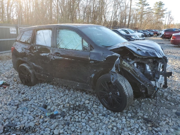 2021 Honda Passport Sport with VIN 5FNYF8H27MB027872, listed as a Copart auction lot 80265984 with 51,071 mi miles and Salvage Title. Bid and sale history available at carsss.com. Image 4.