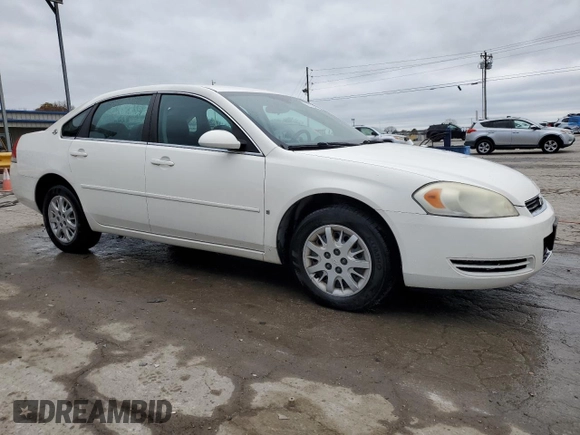 2008 Chevrolet Impala with VIN 2G1WS583789272393, listed as a Copart auction lot 82238404 with 194,548 mi miles and Salvage Title. Bid and sale history available at DreamBid. Image 4.