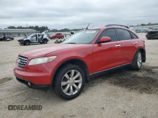 2003 Infiniti FX35 w/Options with VIN JNRAS08W33X205413, listed as a Copart auction lot 71229924 with 216,186 mi miles and Salvage Title. Bid and sale history available at carsss.com. Image 1.