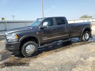 2024 Ram 3500 Limited with VIN 3C63RRRL8RG170482, listed as a Copart auction lot 58070284 with 46 mi miles and Clean Title. Bid and sale history available at carsss.com. Image 1.