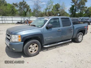 2007 Chevrolet Silverado 1500 LTZ with VIN 2GCEK13M571518737, listed as a Copart auction lot 53748405 with 180,758 mi miles and Clean Title. Bid and sale history available at carsss.com. Image 1.