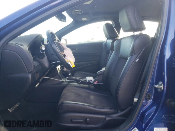 2017 Acura ILX w/Premium/A-SPEC Pkg with VIN 19UDE2F83HA015465, listed as a Copart auction lot 77576894 with 51,173 mi miles and Salvage Title. Bid and sale history available at carsss.com. Image 7.