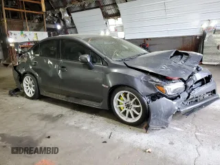 2020 Subaru WRX STI z VIN JF1VA2E65L9818521, wystawiony jako Copart lot #57142425 z przebiegiem 37 495 mil mil oraz Szkoda całkowita • Salvage title. Historia ofert i sprzedaży dostępna na DreamBid. Obrazek 4.