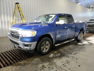 2019 Ram 1500 Big Horn with VIN 1C6SRFBT6KN551880, listed as a Copart auction lot 41440505 with 120,490 mi miles and Salvage title. Bid and sale history available at DreamBid. Image 1.