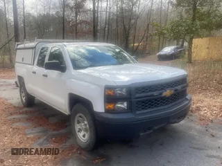 2014 Chevrolet Silverado 1500 Work Truck with VIN 1GCVKPECXEZ311000, listed as a Copart auction lot 45806275 with 103,123 mi miles and Clean Title. Bid and sale history available at DreamBid. Image 1.