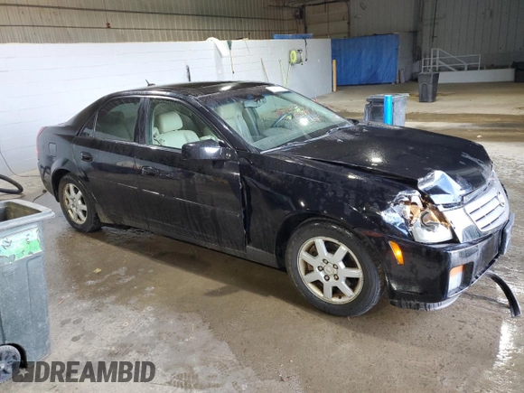 2005 Cadillac CTS with VIN 1G6DP567X50136502, listed as a Copart auction lot 74001284 with 133,361 mi miles and Salvage Title. Bid and sale history available at carsss.com. Image 4.