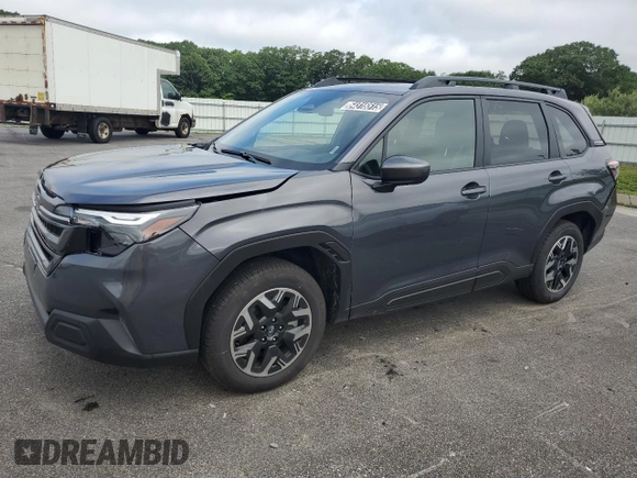 2025 Subaru Forester Premium with VIN JF2SLDDC5SH564356, listed as a Copart auction lot 64316515 with 1,841 mi miles and Clean title. Bid and sale history available at DreamBid. Image 1.