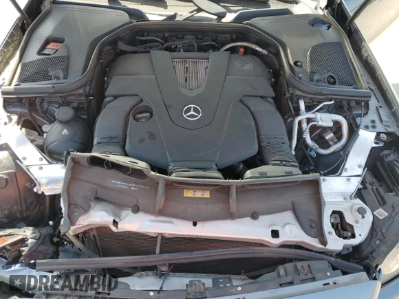 2018 Mercedes-Benz E 400 with VIN WDD1J6FB4JF020561, listed as a Copart auction lot 49998225 with 50,493 mi miles and Salvage Title. Bid and sale history available at DreamBid. Image 11.