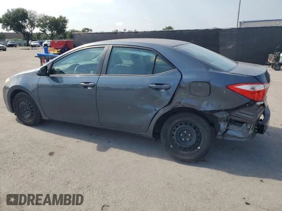 2016 Toyota Corolla L with VIN 2T1BURHE1GC744479, listed as a Copart auction lot 58803315 with 45,472 mi miles and Salvage title. Bid and sale history available at DreamBid. Image 2.