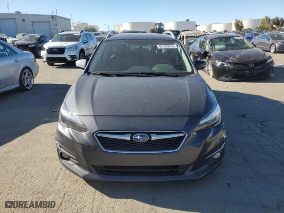 2019 Subaru Impreza Limited with VIN 4S3GTAT65K3725428, listed as a Copart auction lot 89129615 with 43,582 mi miles and Salvage Title. Bid and sale history available at carsss.com. Image 5.