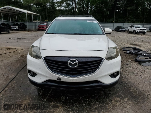 2015 Mazda CX-9 Touring with VIN JM3TB2CA9F0463715, listed as a Copart auction lot 59764565 with 113,535 mi miles and Salvage title. Bid and sale history available at DreamBid. Image 5.