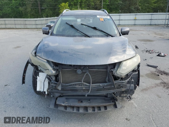 2016 Nissan Rogue SL with VIN 5N1AT2MT8GC754358, listed as a Copart auction lot 53604635 with 153,405 mi miles and Salvage Title. Bid and sale history available at carsss.com. Image 5.