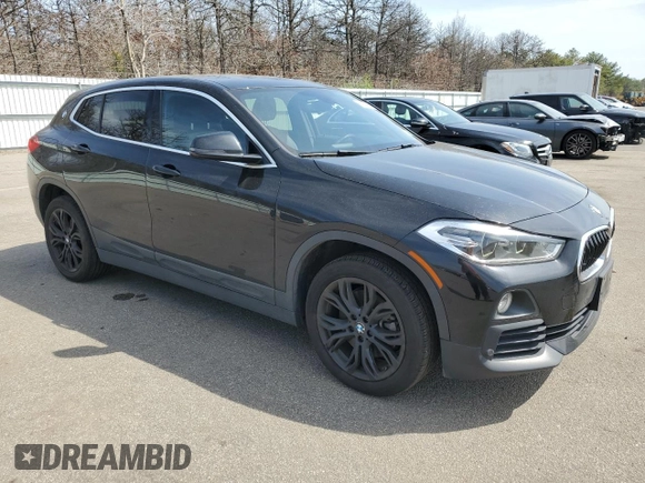 2018 BMW X2 xDrive28i with VIN WBXYJ5C36JEF79315, listed as a Copart auction lot 53993905 with 52,863 mi miles and Salvage Title. Bid and sale history available at carsss.com. Image 4.
