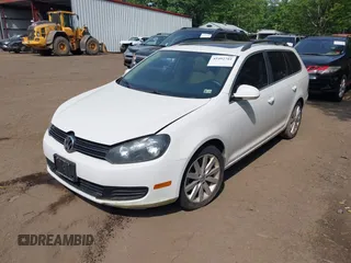 2012 Volkswagen Jetta TDI w/Sunroof & Nav with VIN 3VWPL7AJ0CM703490, listed as a IAAI auction lot 42492781 with 151,988 mi miles and . Bid and sale history available at DreamBid. Image 2.