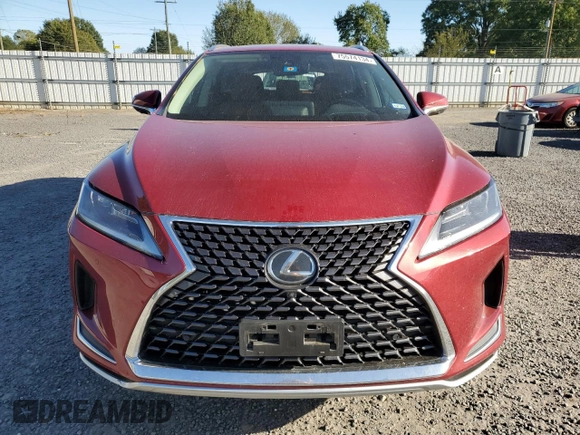 2021 Lexus RX with VIN JTJHZKFA0M2028764, listed as a Copart auction lot 75574134 with 34,988 mi miles and Salvage Title. Bid and sale history available at carsss.com. Image 5.