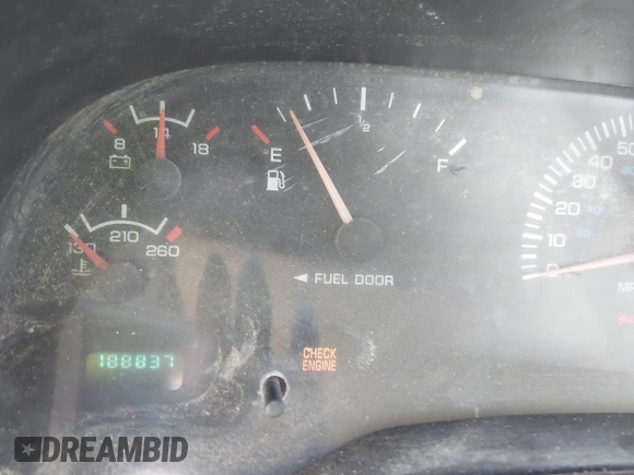 1999 Dodge Ram 2500 with VIN 3B7KC26Z0XM582397, listed as a IAAI auction lot 42015637 with 188,837 mi miles. Bid and sale history available at carsss.com. Image 7.