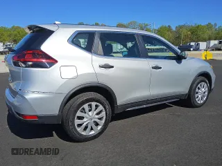 2020 Nissan Rogue S with VIN 5N1AT2MV6LC807750, listed as a Copart auction lot 54508595 with 154,007 mi miles and Clean Title. Bid and sale history available at DreamBid. Image 3.