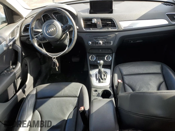 2015 Audi Q3 with VIN WA1EFEFS5FR009981, listed as a Copart auction lot 73714854 with 157,693 mi miles and Salvage title. Bid and sale history available at DreamBid. Image 8.