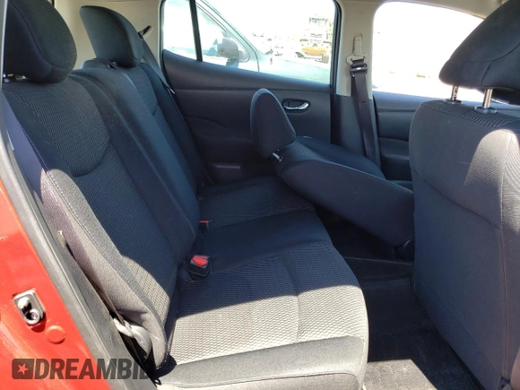 2015 Nissan LEAF SV with VIN 1N4AZ0CP2FC316001, listed as a Copart auction lot 62564533 with 64,069 mi miles. Bid and sale history available at carsss.com. Image 10.