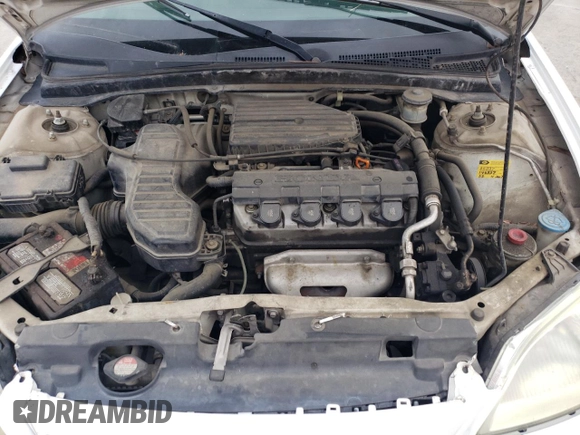 2003 Honda Civic LX with VIN 2HGES16553H586222, listed as a Copart auction lot 49484765 with 133,106 mi miles and Clean Title. Bid and sale history available at carsss.com. Image 11.