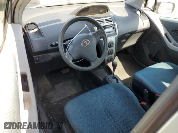 2007 Toyota Yaris with VIN JTDJT923175047493, listed as a Copart auction lot 54763345 with 204,303 mi miles and Clean Title. Bid and sale history available at DreamBid. Image 8.