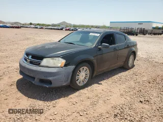 2014 Dodge Avenger SE with VIN 1C3CDZAB0EN126993, listed as a Copart auction lot 63930375 with 224,697 mi miles and Clean title. Bid and sale history available at DreamBid. Image 1.