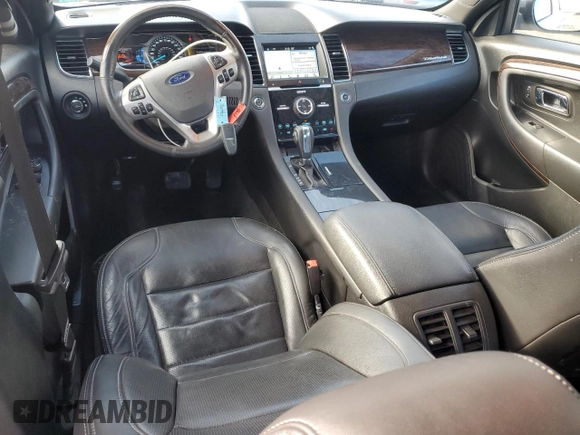 2017 Ford Taurus Limited with VIN 1FAHP2J86HG121865, listed as a Copart auction lot 80316954 with 109,624 mi miles and Salvage Title. Bid and sale history available at DreamBid. Image 8.