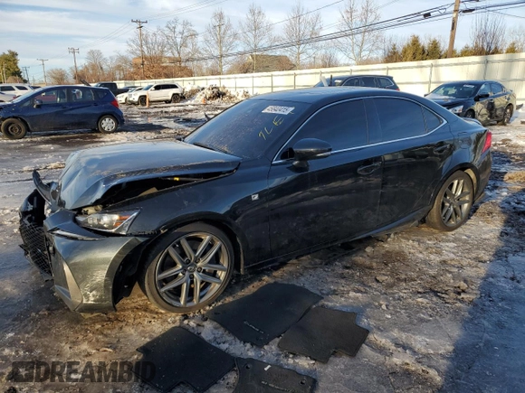 2020 Lexus IS with VIN JTHG81F29L5040816, listed as a Copart auction lot 45840415 with 103,121 mi miles and Salvage Title. Bid and sale history available at carsss.com. Image 1.