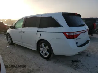 2012 Honda Odyssey Touring with VIN 5FNRL5H96CB144690, listed as a Copart auction lot 75176494 with 0 mi miles and Salvage Title. Bid and sale history available at carsss.com. Image 2.